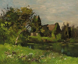 The river bank