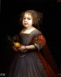 Ritratto della principessa Marie Thérèse di Francia