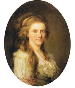 Retrato de Augusta Louise de Stolberg-Stolberg