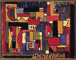 Art abstrait à cinq tons et complémentarités - ( 1943 )