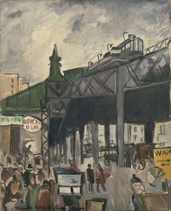 Street scene - (1920)