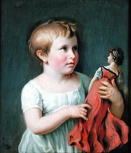 Portrait d enfant de Cornelia Wilhelmine Amsinck,