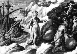 Odysseus in the Cave of the Winds.