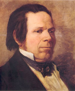 Ritratto di violinista austriaco Ignaz Schuppanzigh