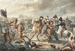 La lesión en el Príncipe de Orange en Waterloo