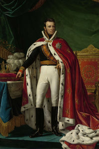 Portrait of William I, King of the Netherlands