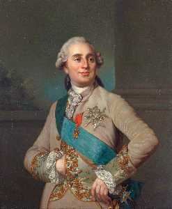 Портрет Людовика XVI, король Франции и Наварры