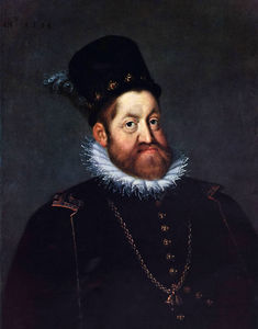 皇帝ルドルフ2世の肖像。