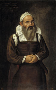 Портрет Brigida-дель-Рио, бородатого Peñaranda.