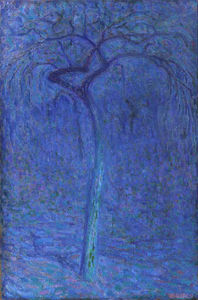 Tree in moonlight (Blue Tree)