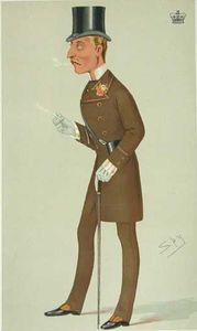 Caricature of HRH the Duke of Connaught KG