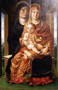 Madonna con Bambino e Sant Anna