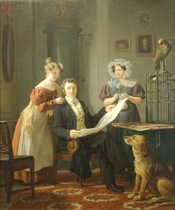 The Surgeon with Wife and Daughter