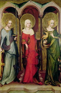 Saints Catherine, Marie de Magdala et Margaret