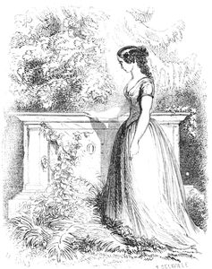 Ilustración para George Sand s novela Lélia
