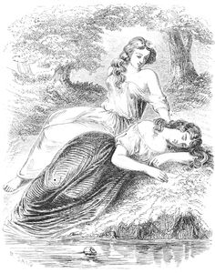 Ilustración para George Sand s novela Lélia