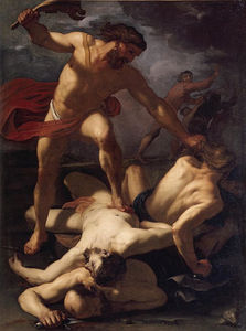 Samson slaughters the Philistines