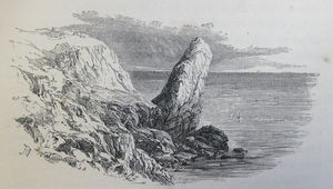 Le rocher Pinnacle, Jersey