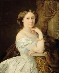 Die Gräfin von La Bédoyère geboren Clothilde Rochelambert