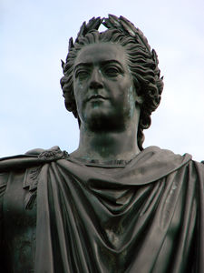 Statue de Louis XV(detail)
