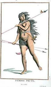 A pictish woman