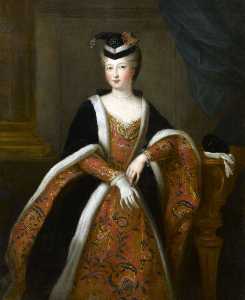 Portrait of Alexandrine Elisabeth de Bourbon, Miss Direction