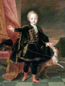 Ritratto Léopold Clemente de lorraine , Ereditario Principe di Lorraine