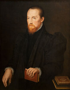 Bearded, red-headed Man, seated