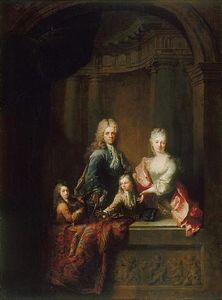 Portrait of the Maupertuis family