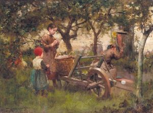 In the orchard