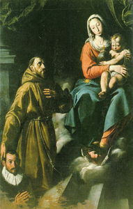 la madonna e il bambino da tanzio di Varallo nel parrocchia di Colledimezzo