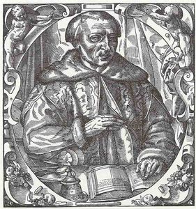Porträt von Paolo jovio, Bischof von como