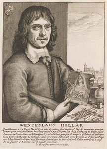 Retrato de Wenzel Hollar