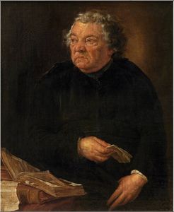 Portrait of Jacques de Bue, Jesuit and bollandist