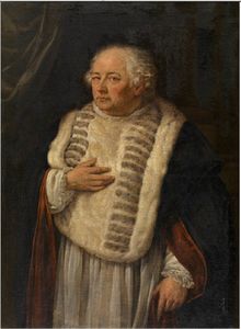 Portrait des Antwerpener canon Antoon de Vries