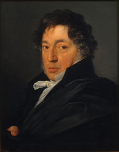 Porträt des Malers Zacarías González Velázquez