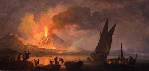 Eruption of Vesuvio