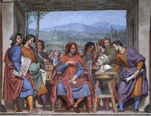 Michelangelo Aufweisend lorenzo il magnifico der kopf von einem Faun