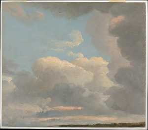 Cloud Study (Early Evening)