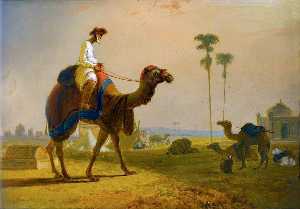 el hirkarrah Camello ( una escena en el indias orientales )