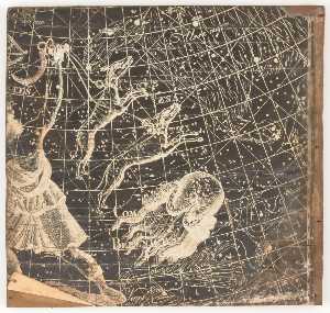 Untitled (stellar map featuring Canis Vena Tici and Coma Berenices)