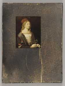 Untitled (unidentified painting of a young man)