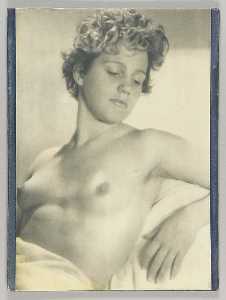 Untitled (short haired reclining female nude)