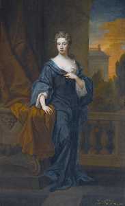 портрет елизаветы Pelham ( 1681 1711 ) , первая жена карла , 2nd Виконт Тоуншенд