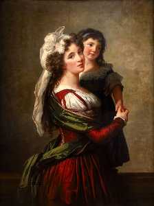 夫人 卢梭  和  她  女儿