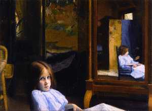 LIttle Girl (also known as Lucie Esnault and Reflection)