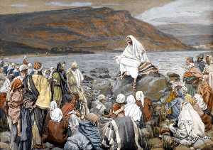 Jesus Teaches the People by the Sea