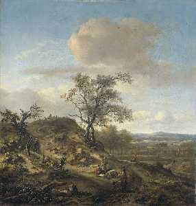 Landscape with a Hunter and Figures