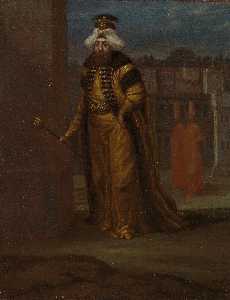 English 24th Sultan and 103rd Calip of Islam, Mahmud I (1696–1754). Türkçe 24. Osmanlı Padişahı ve 103. İslam Halifesi I. Mahmud (1680–1739)