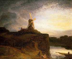 The Mill (after Rembrandt van Rijn)